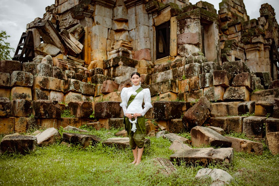 Asian Temple Ruins