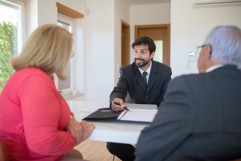 Businessman Agent Meeting